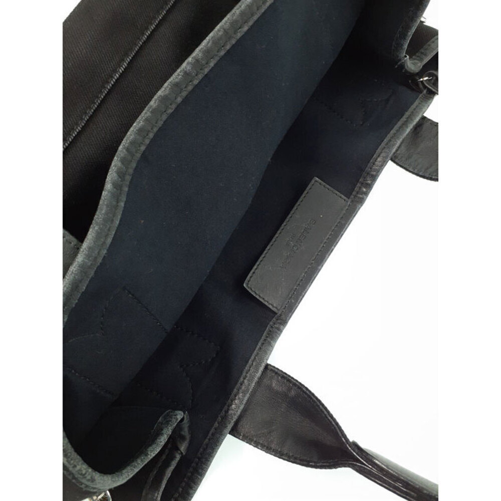 Balenciaga Tote Blue Navy Cabas Bag - Picture 6 of 9